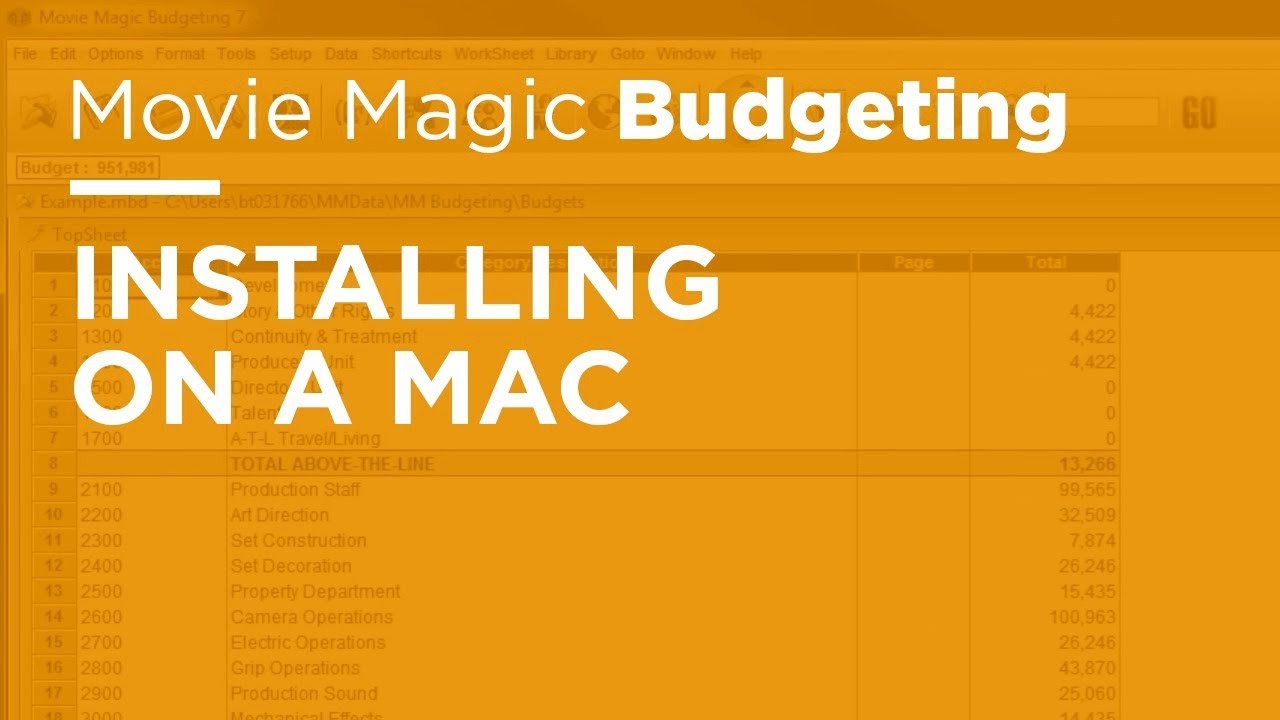 movie magic budgeting 7 free download for mac